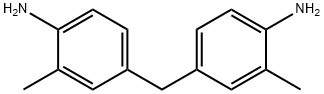 4,4'-DIAMINO-3,3'-DIMETHYLDIPHENYLMETHANE Structure