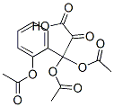 triacetoxyphenylpyruvic acid Struktur