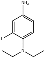 N-1,N-1-ジエチル-2-フルオロ-1,4-ベンゼンジアミン 化学構造式