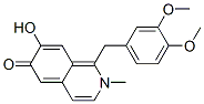 1-[(3,4-dimethoxyphenyl)methyl]-7-hydroxy-2-methyl-2H-isoquinolin-6-one 结构式