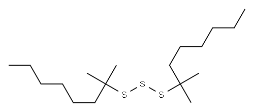 di-tert-nonyl trisulphide 结构式