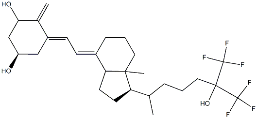 ファレカルシトリオール 化学構造式