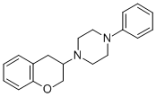 1-(3,4-Dihydro-2H-1-benzopyran-3-yl)-4-phenylpiperazine Struktur