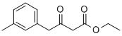 3-氧代-4-间甲苯基-丁酸乙酯 结构式