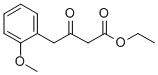 4-(2-METHOXY-PHENYL)-3-OXO-BUTYRIC ACID ETHYL ESTER 结构式