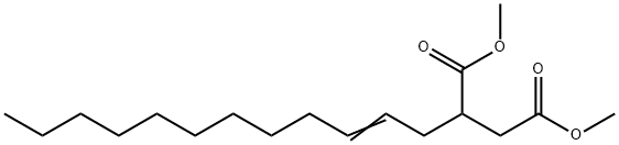 ドデセニルこはく酸ジメチル 化学構造式