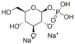 beta-d-Glucopyranose, 1-(dihydrogen phosphate), disodium salt Structure