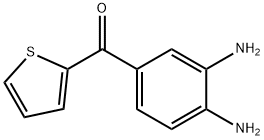 (3,4-diaminophenyl) (2-thienyl) ketone 结构式