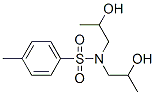 N,N-bis(2-hydroxypropyl)-p-toluenesulphonamide 结构式