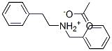 benzylphenethylammonium acetate 结构式
