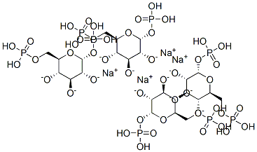 alpha-d-Glucopyranose, 1,6-bis(dihydrogen phosphate), tetrasodium salt Struktur