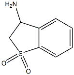 2,3-dihydrobenzo[b]thiophen-3-amine 1,1-dioxide  Struktur