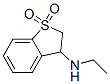 3-(エチルアミノ)-2,3-ジヒドロベンゾ[b]チオフェン1,1-ジオキシド 化学構造式