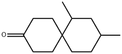 7,9-dimethylspiro[5.5]undecan-3-one Struktur