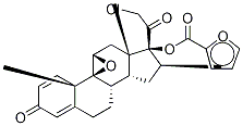 MOMETASONE FUROATE IMPURITY D 化学構造式