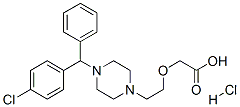 Cetirizine dihydrochloride Struktur