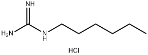 hexylguanidine monohydrochloride 结构式
