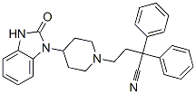 4-(2,3-dihydro-2-oxo-1H-benzimidazol-1-yl)-alpha,alpha-diphenylpiperidine-1-butyronitrile Structure