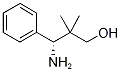 (3R)-3-アミノ-2,2-ジメチル-3-フェニルプロパン-1-オール 化学構造式