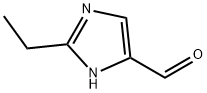 2-Ethyl-4-formylimidazole 化学構造式