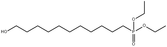 Diethyl 11-hydroxyundecylphosphonate, 95% 化学構造式