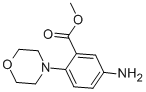 5-AMINO-2-MORPHOLIN-4-YL-BENZOIC ACID METHYL ESTER Struktur