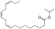 (9Z,12Z,15Z)-9,12,15-オクタデカトリエン酸イソプロピル 化学構造式