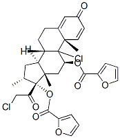 Mometasone furoate Struktur