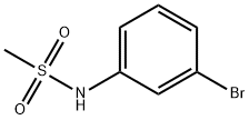 N-(3-溴苯基)甲基磺酰胺, 83922-51-4, 结构式