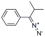 Benzene,  (1-diazo-2-methylpropyl)-  (9CI) Struktur