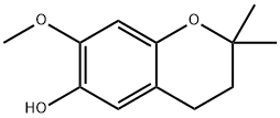 DIMETHYLMETHOXY CHROMANOL Structure