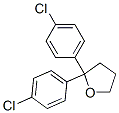 2,2-bis(4-chlorophenyl)tetrahydrofuran 结构式