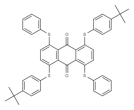 83929-65-1 1,5-bis[[4-(1,1-dimethylethyl)phenyl]thio]-4,8-bis(phenylthio)anthraquinone