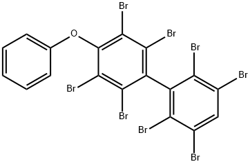2,2',3,3',5,5',6,6'-octabromo-4-phenoxy-1,1'-biphenyl,83929-69-5,结构式