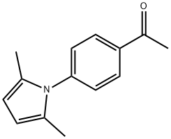 N-(4-乙酰苯基)-2,5-二甲基吡咯, 83935-45-9, 结构式