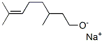 Sodium 3,7-dimethyl-6-octene-1-olate,83935-61-9,结构式