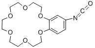 4'-异氰酸苯并-18-冠-6 结构式