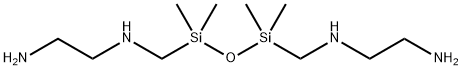 1,3-双(2-胺乙基胺甲基)四甲基二硅氧烷 结构式