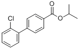 Isopropyl 2'-chloro-1,1'-biphenyl-4-carboxylate 结构式