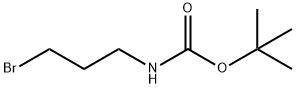 tert-Butyl 3-bromopropylcarbamate Structure