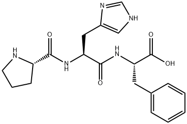 H-PRO-HIS-PHE-OH Structure