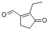 2-ETHYL-3-OXO-1-CYCLOPENTENE-1-CARBOXALDEHYDE 结构式