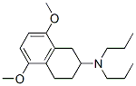 2-di-n-propylamino-5,8-dimethoxytetralin 结构式