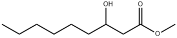 METHYL 3-HYDROXYNONANOATE Struktur