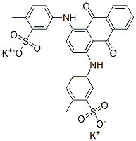 83968-44-9 dipotassium [(9,10-dihydro-9,10-dioxo-1,4-anthrylene)diimino]bis(toluenesulphonate)