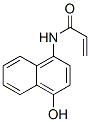 N-(4-hydroxy-1-naphthyl)acrylamide Struktur