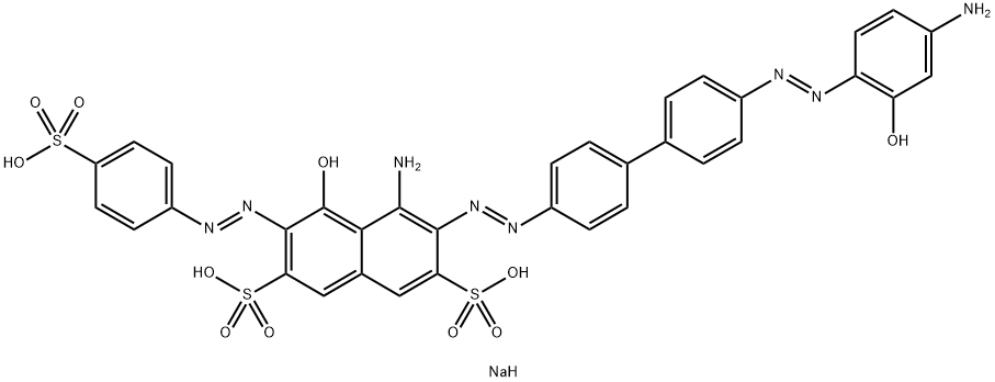 trisodium 4-amino-3-[[4'-[(4-amino-2-hydroxyphenyl)azo][1,1'-biphenyl]-4-yl]azo]-5-hydroxy-6-[(4-sulphonatophenyl)azo]naphthalene-2,7-disulphonate|