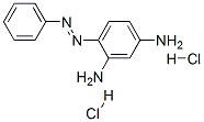 4-(phenylazo)benzene-1,3-diamine dihydrochloride 结构式