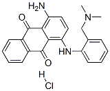 1-amino-4-[[[(dimethylamino)methyl]phenyl]amino]anthraquinone monohydrochloride|
