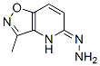 Isoxazolo[4,5-b]pyridin-5(4H)-one, 3-methyl-, hydrazone (9CI) 结构式